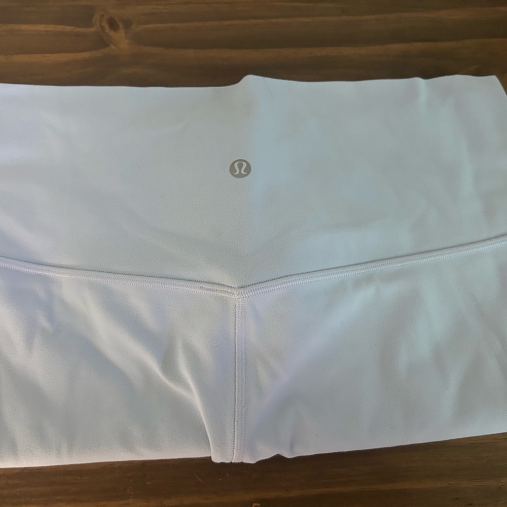 Lululemon Light Blue Biker shorts